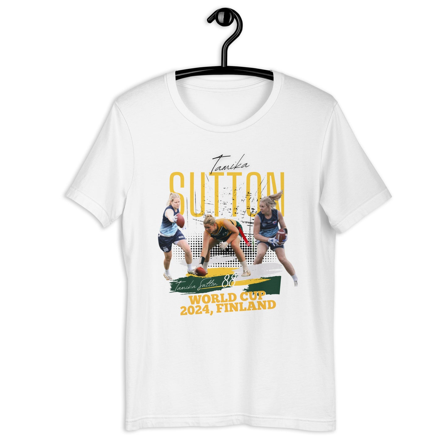 Tamika Sutton World Cup Supporters White Shirt